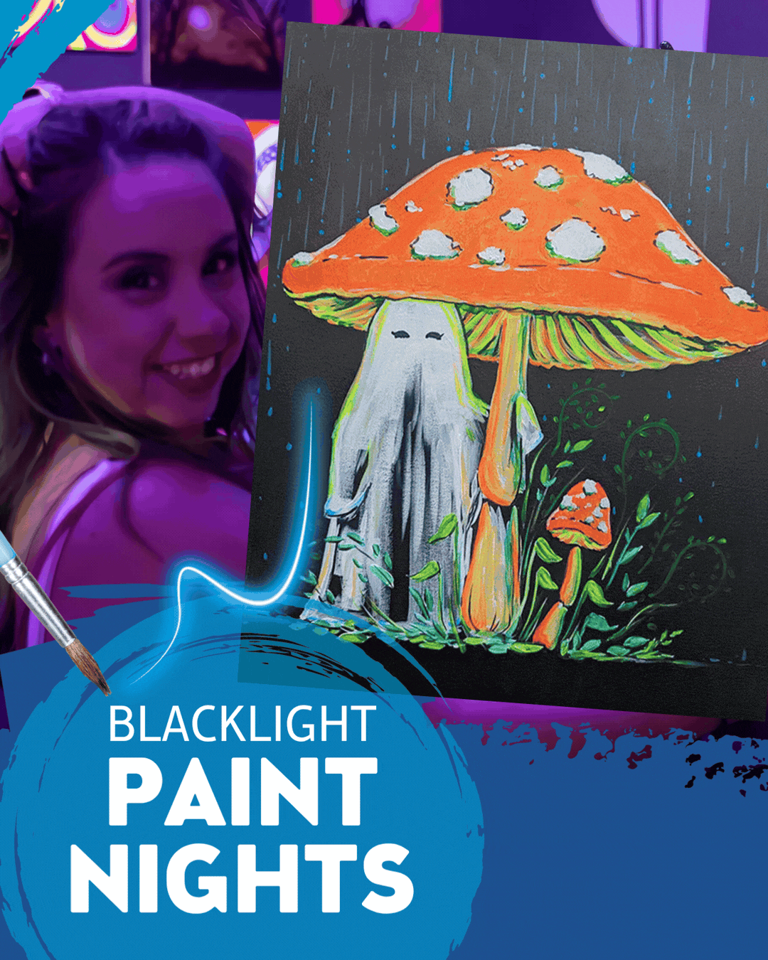 Ghost in the Rain - Black Light